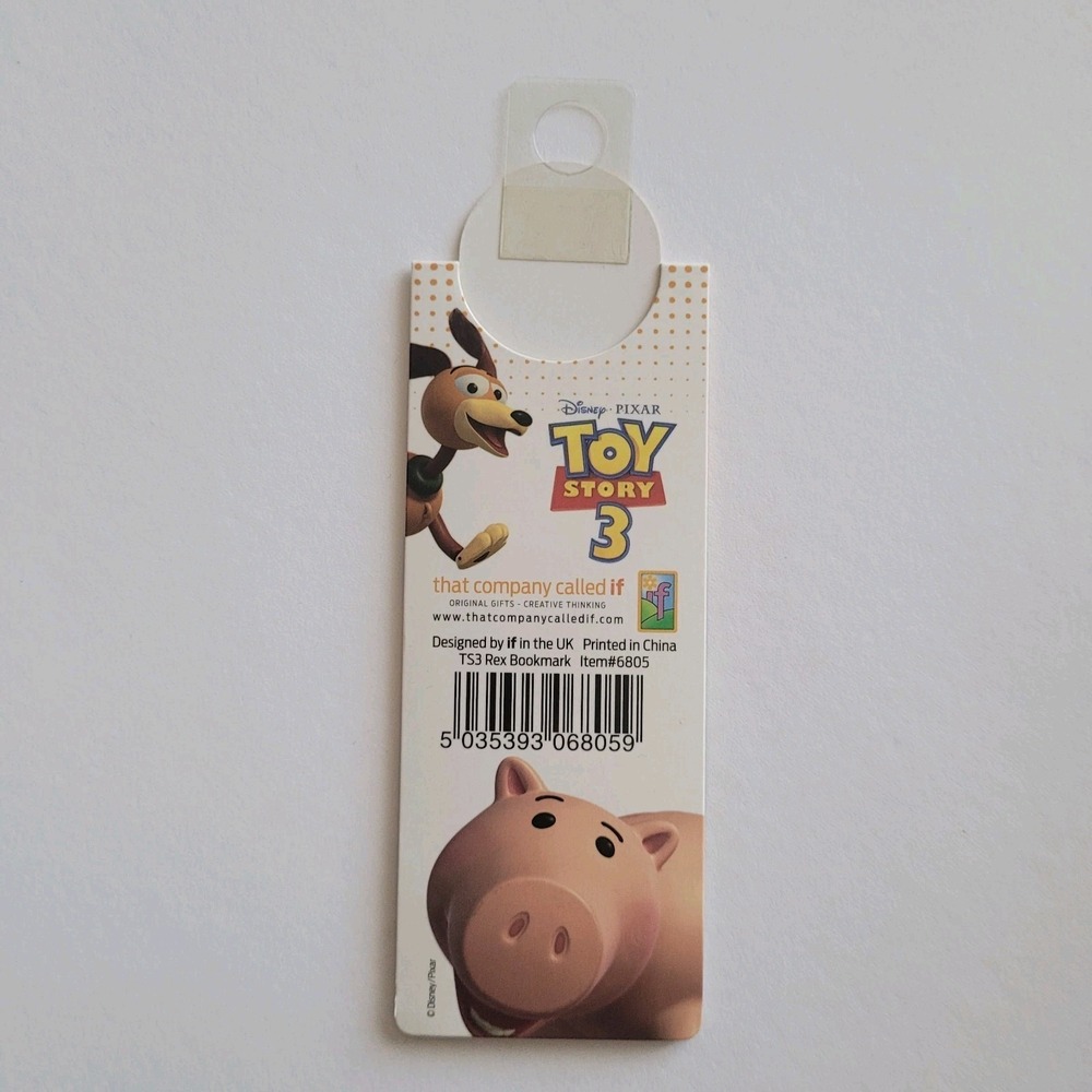 2010 Toy Story 3 T Rex Bookmark Magnetic Magnet UK That Company Called If, #6805 - Picture 12 of 16